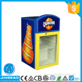 Hot selling made in zhejiang super quality oem counter top display fridge